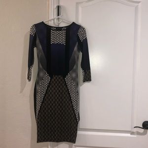 Topshop:  Abstract midi dress